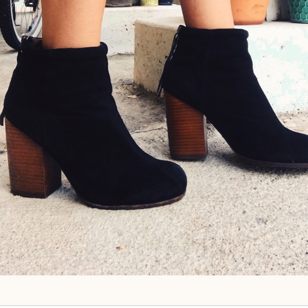 Jeffrey Campbell Rumble Black suede boot
